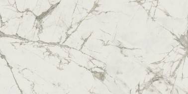 Carrelage effet marbre gris poli effet miroir XXL 160x320 Ultramince collection Pietra InstaHouse Invisible APE